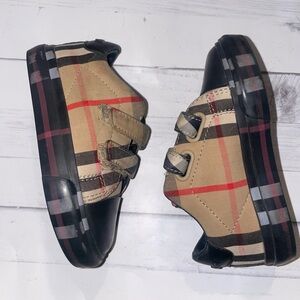 Burberry Plaid Sneakers